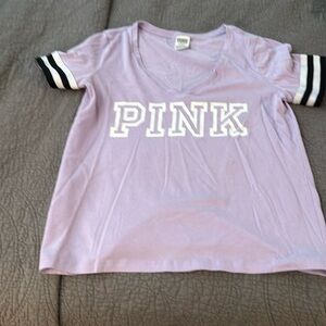 Pink brand shirt